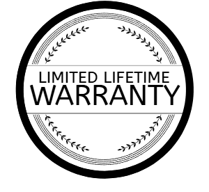 limited lifetime warranty badge
